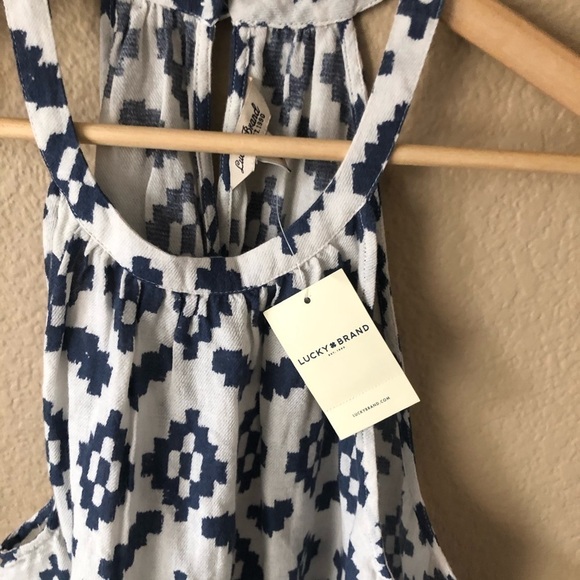 NWT lucky brand diamond halter top - Picture 5 of 7
